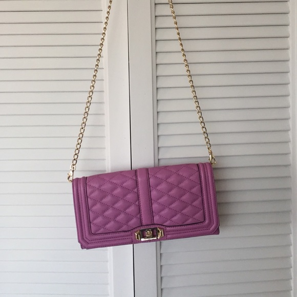 rebecca minkoff lavender bag