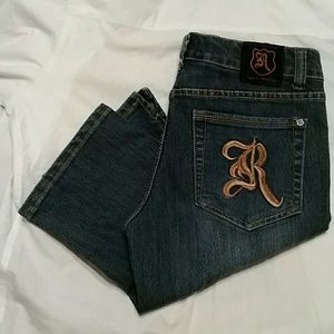 Rock & Republic Roth Denim Capri Jeans Size 30