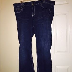 Source of wisdom boot cut Jean