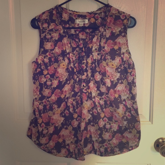 Flirty Floral Tank