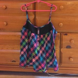 PacSun Plaid Tanktop
