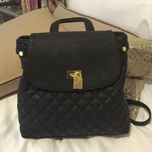 Steve Madden Quilted Backpack