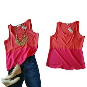 Olive & Oak Dressy Pocket Tank