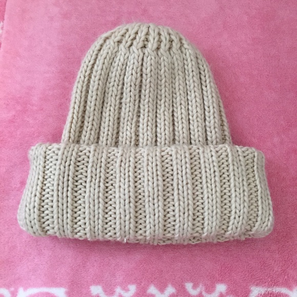 Beige Beanie