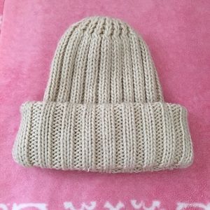 Beige Beanie