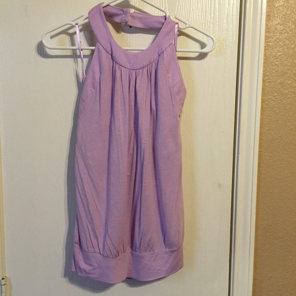 Lilac halter top