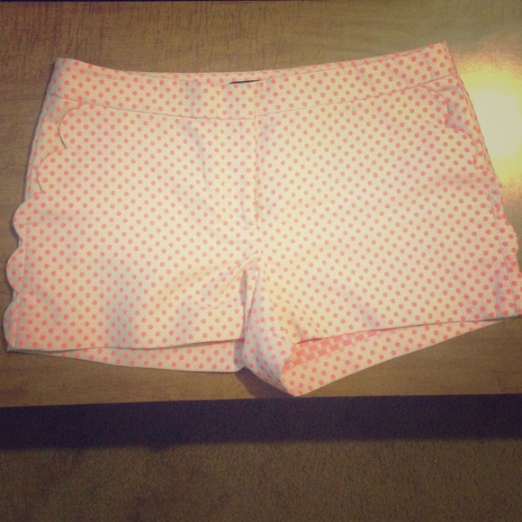J. Crew scallop shorts!