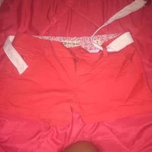 Coral shorts