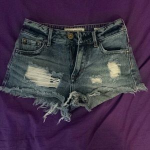 high waisted shorts