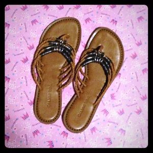 Brown beaded sandals🎉🎉