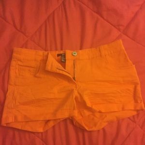 H&M Orange shorts