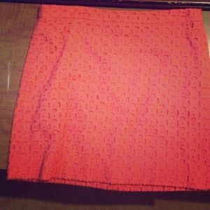 Coral J. Crew factory skirt:)