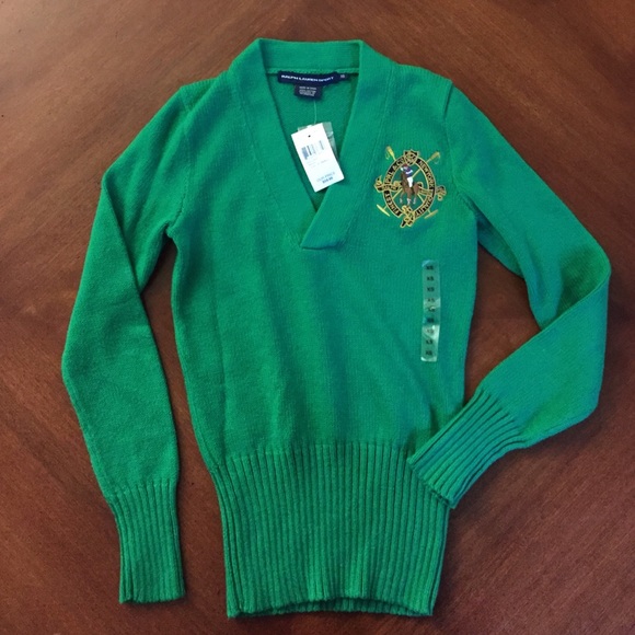 Kelly green Ralph Lauren Sport.