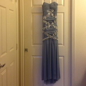 Light Blue Mermaid Gown