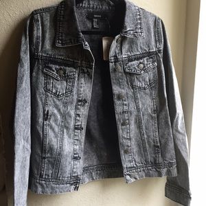 Mineral Wash Denim Jacket