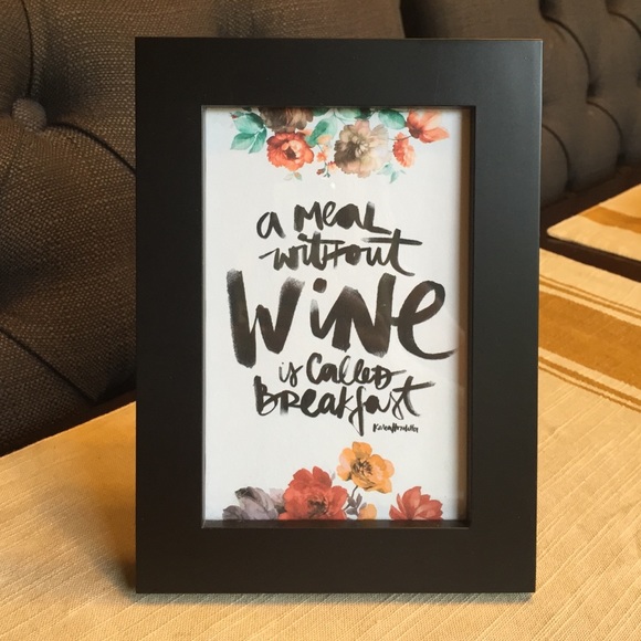 A Meal Without Wine Frame