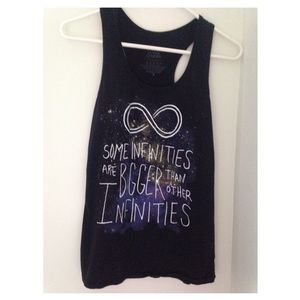 The Fault in Our Stars quote tank top shirt