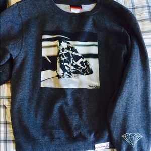 Women's diamond supply co crew neck