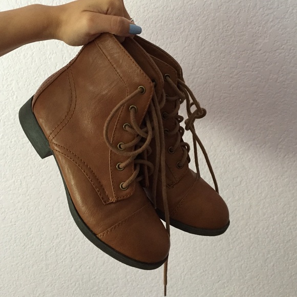 Forever 21 Boots - Brown boots