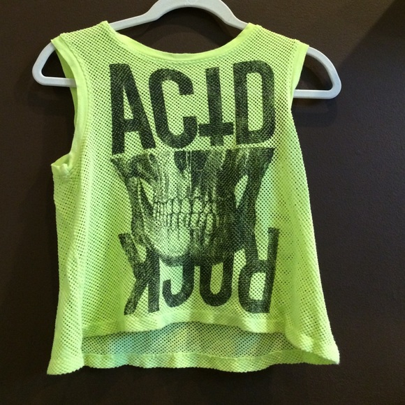 Acid rock muscle tee