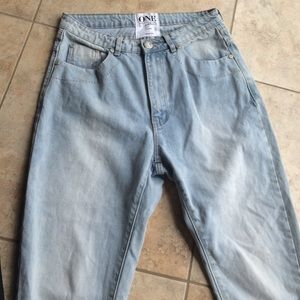 One Teaspoon DropCrotch Denim Jeans