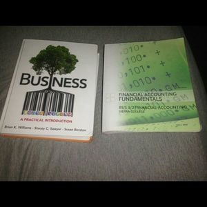 Business and financial accounting books