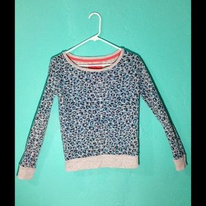 Animal print sweater