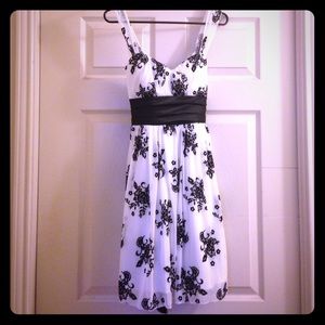 Black and White Dress
