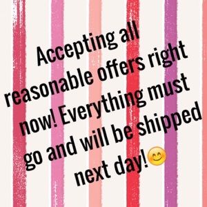 Send me offers!!! Everything must go!