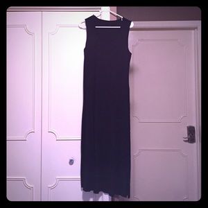 Liz Claiborne New York petite black maxi dress