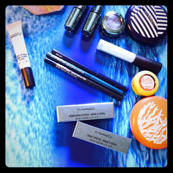 My 🐬🐟 SEA INSPIRED MAC collection! 🐋🐠