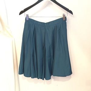 NEW American Apparel Gore Skirt Peacock