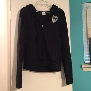 Victoria secret pink black jacket