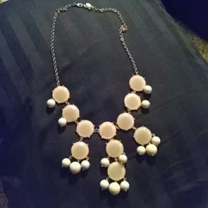 Bubble Necklace- Gold & Taupe