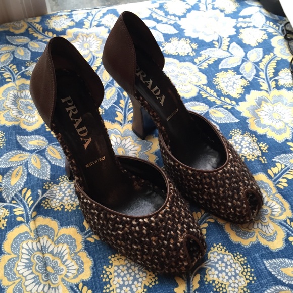 Prada tweed pumps - Picture 1 of 4