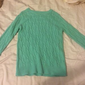 Mint green sweater