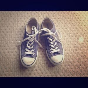 Blue converse