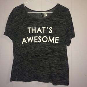 "That's Awesome" H&M T-Shirt