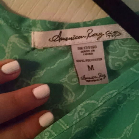 American Rag Green Tank Top - Picture 4 of 4