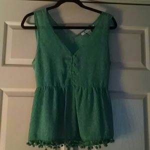 American Rag Green Tank Top