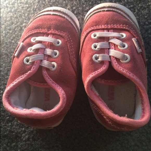 Pink vans for baby girl