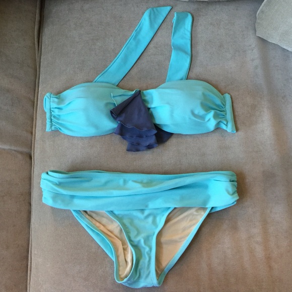 Light blue bathing suit