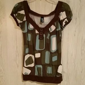 Retro designed top