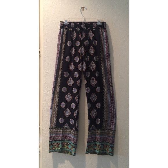 Boho bohemian style pants