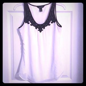 WHBM white and black shell