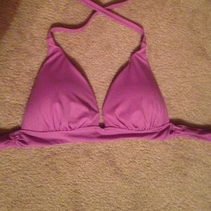 Victoria's Secret plunge halter swim top