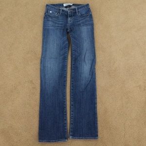 Abercrombie medium wash straight leg jeans