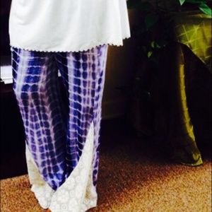 ❤️Umgee Boutique Palazzo Pants-Lg