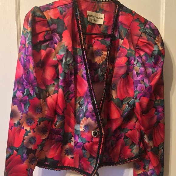 Floral Blazer 