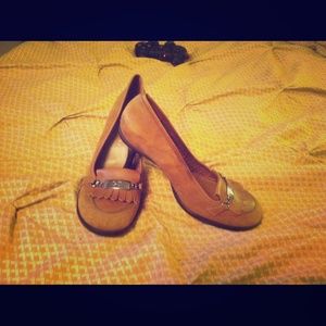 Gianni BWN Leather heels size 8